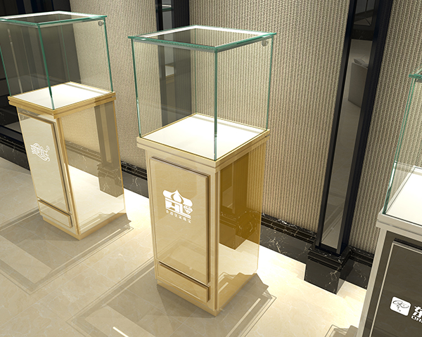 獨(dú)立展示柜臺 精品展示柜 珠寶精品展柜